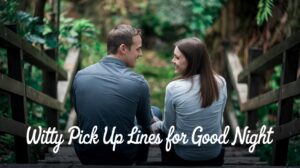Pick up Lines For Good Night