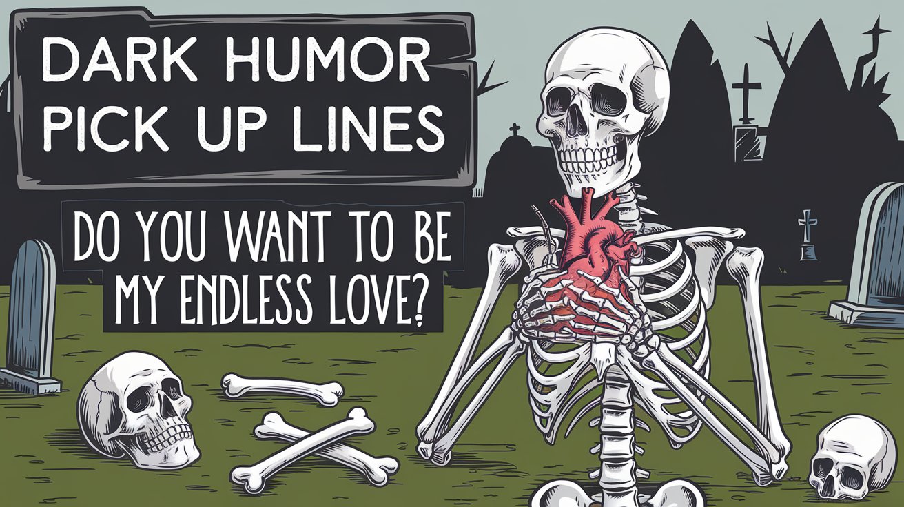 160+ Dark Humor Pick up Lines 2024