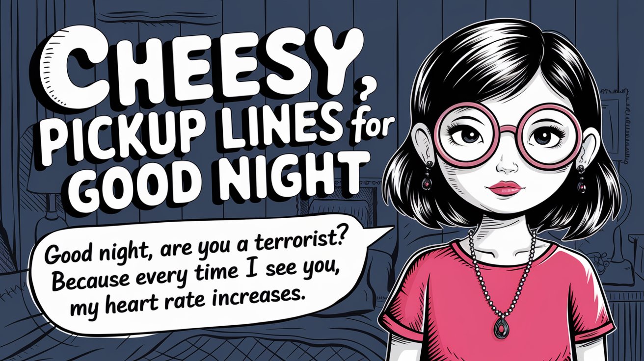 Pick Up Lines for Good Night.
