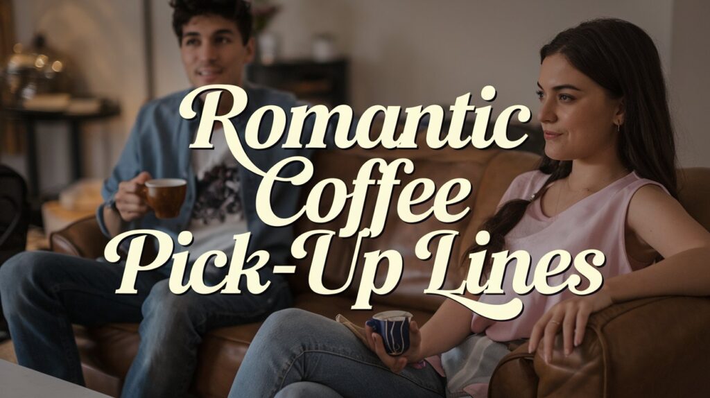 Coffee pick up lines