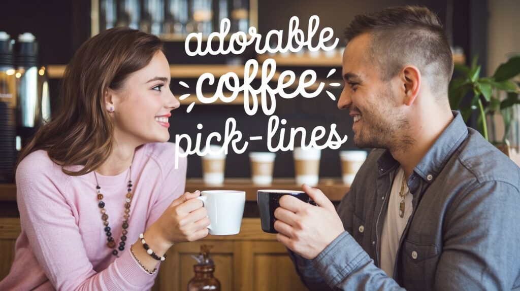 Coffee pick up lines