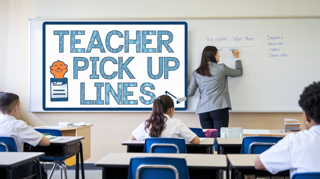 190+Best Teacher Pick Up Lines