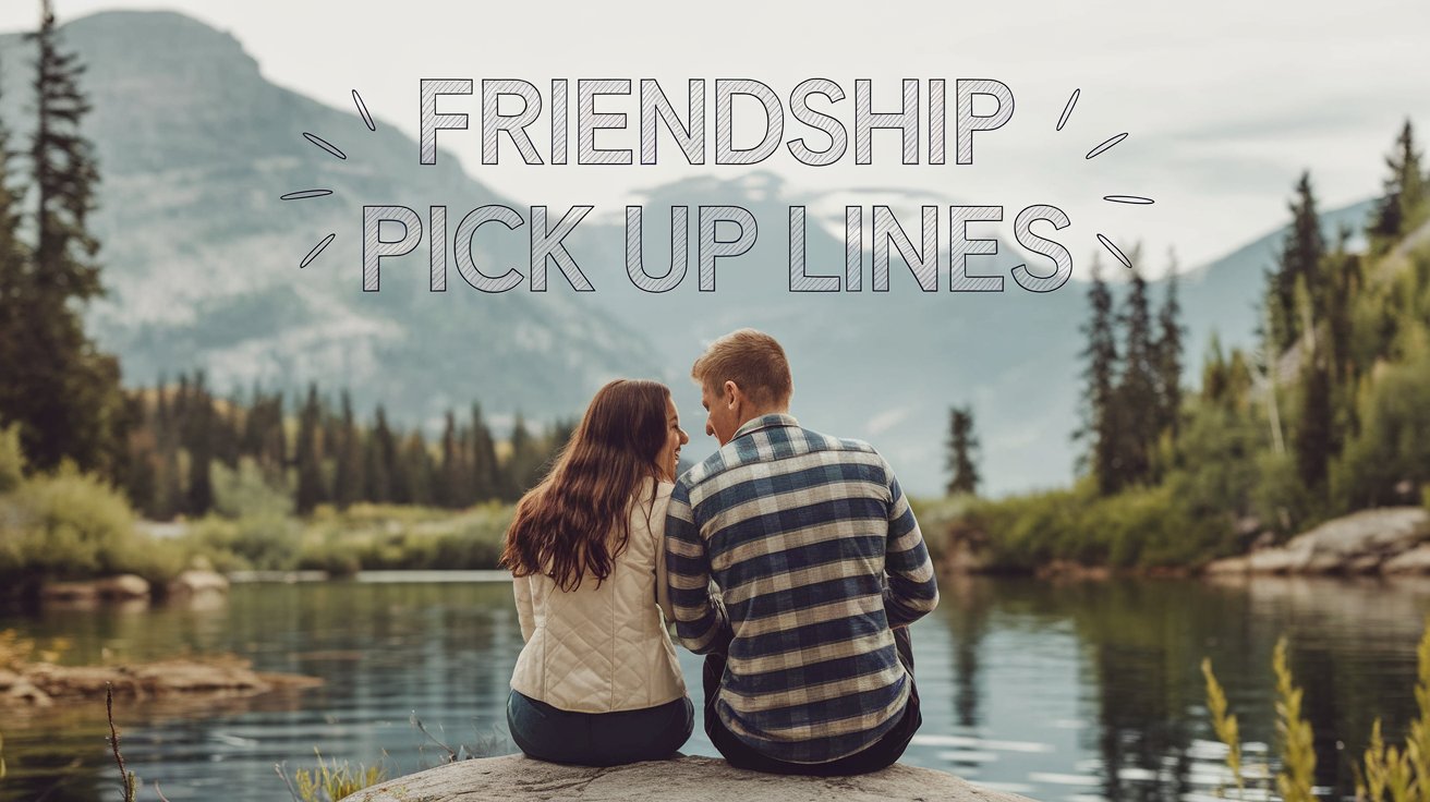 170+Friendship Pick Up Lines