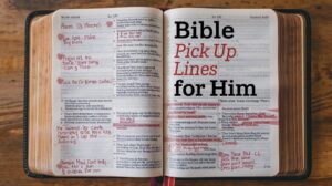 Bible Pick Up Lines