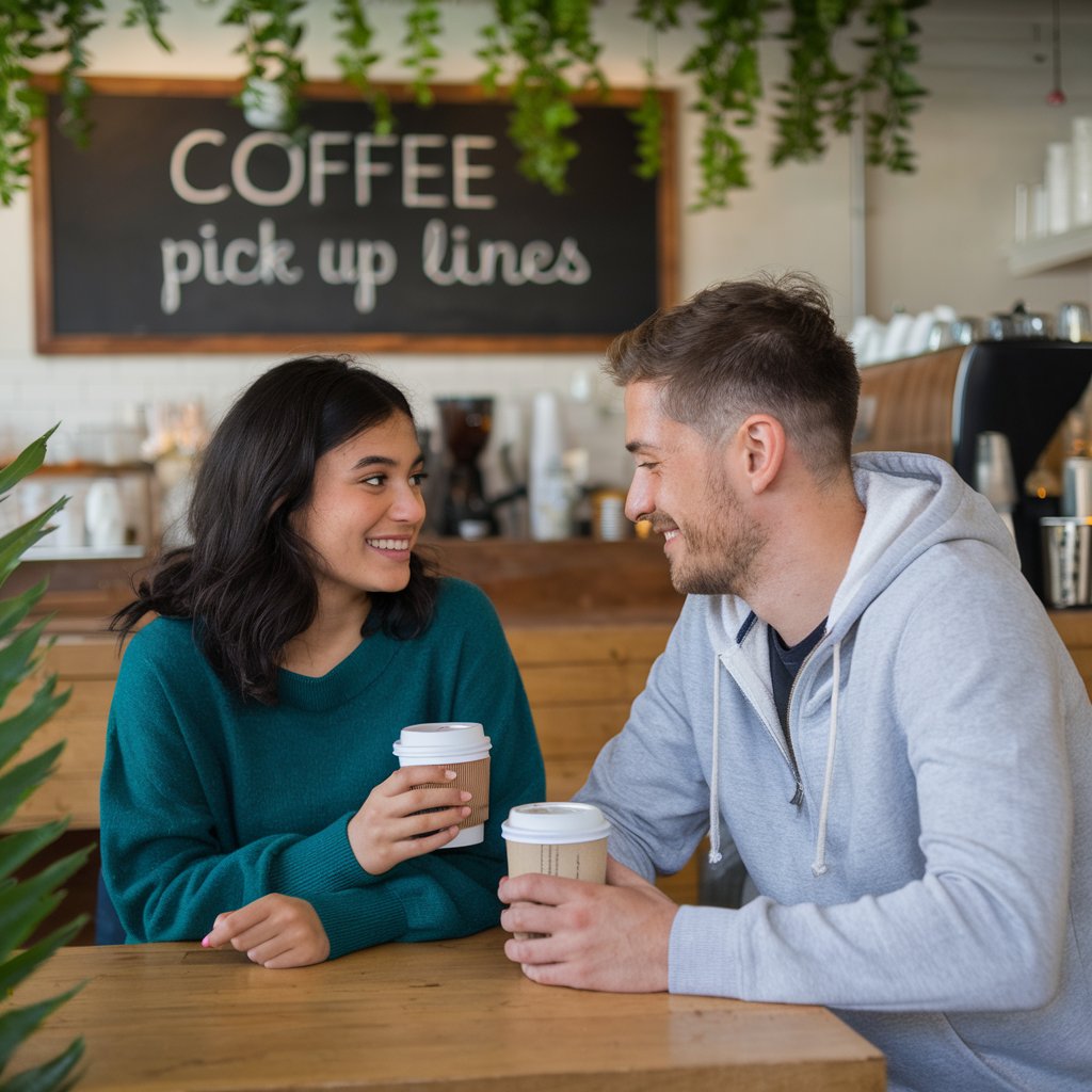 100+coffee pick up lines​ For Couples 2024