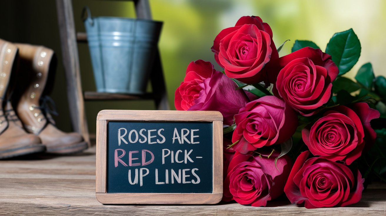 210+Profound Roses Are Red Pick Up Lines for Flirting Fun